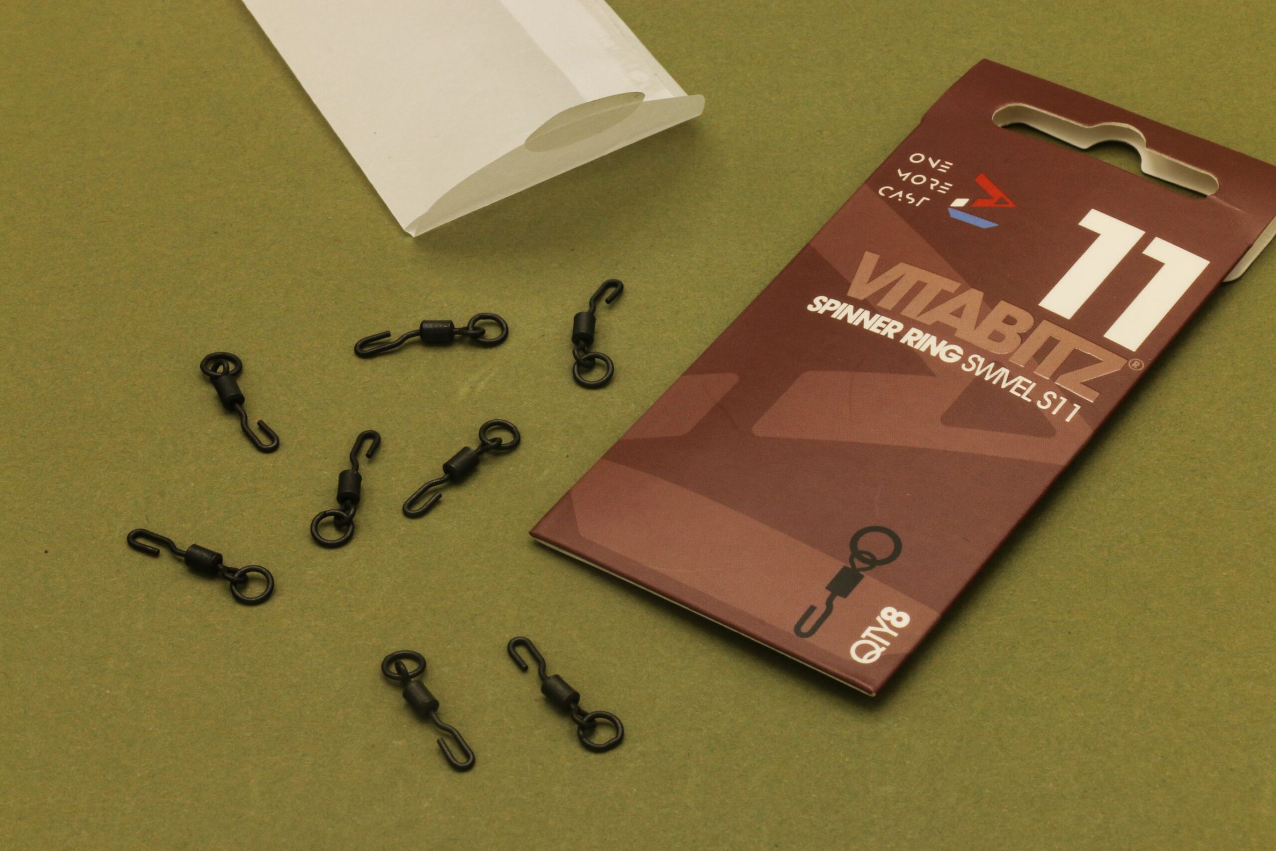 OMC Vitabitz Spinner Ring Swivel Size 11 - Slika 3